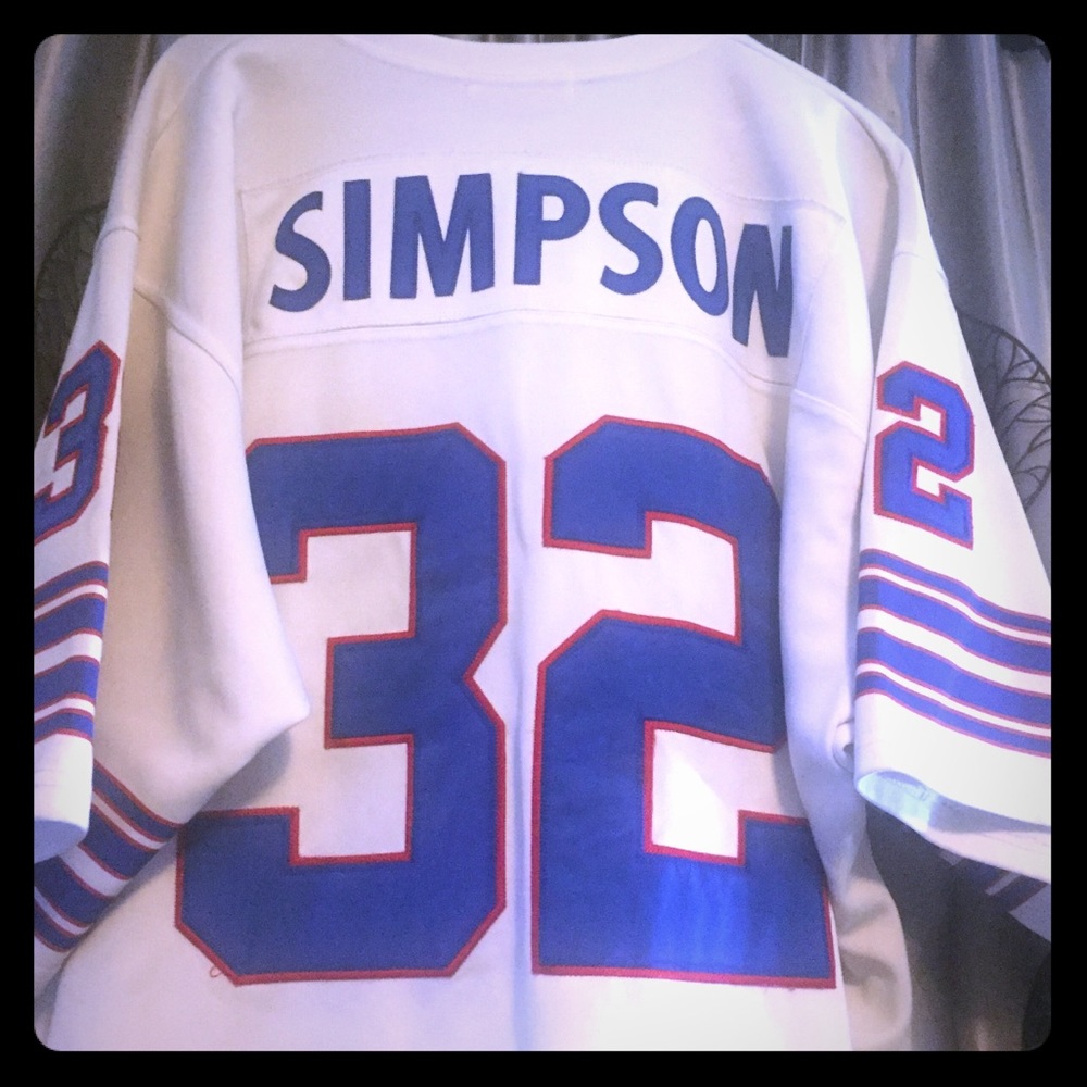 Original Michelle and ness OJ Simpson jersey